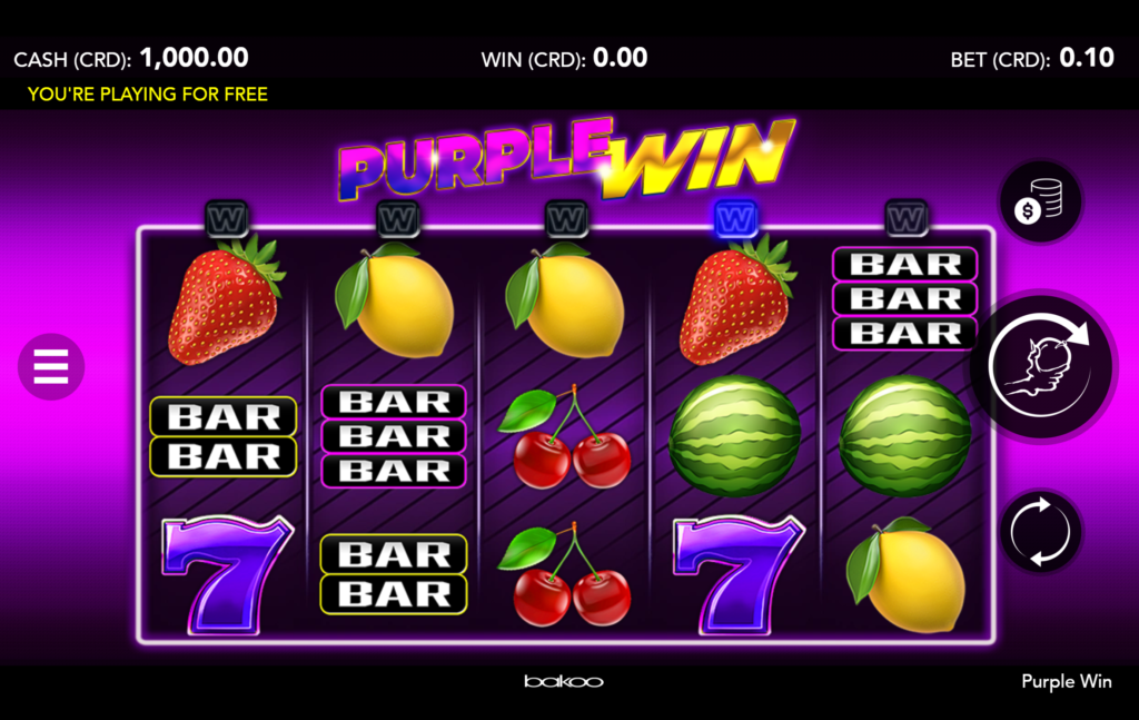Purple Win slot