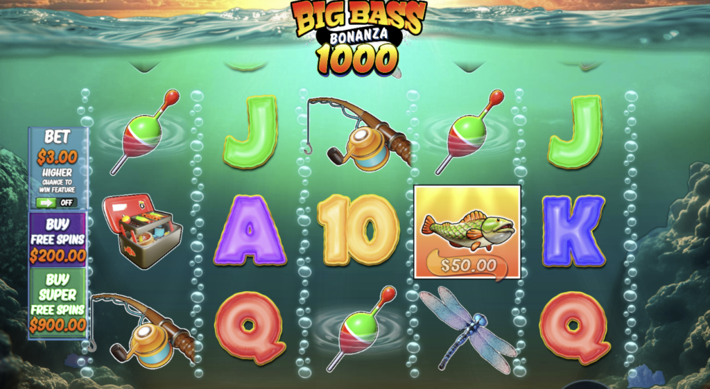 Big Bass Bonanza 1000 Slot