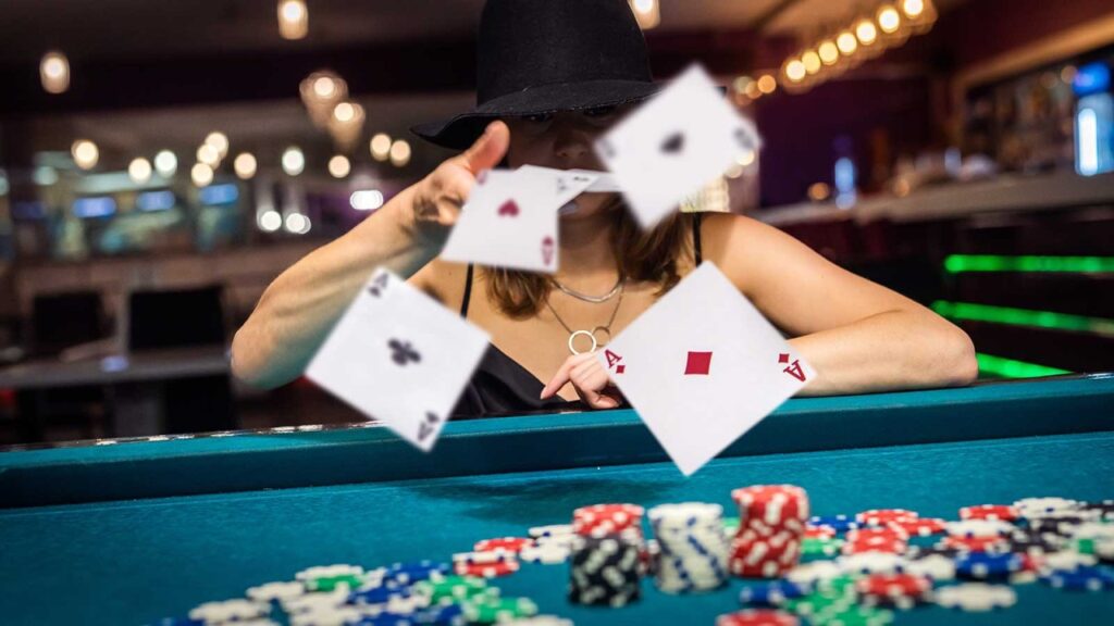 Luck in Online Gambling