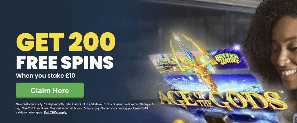 Betfred Casino bonus