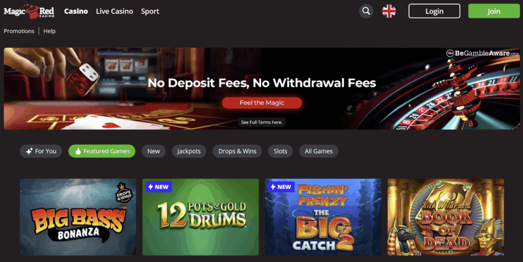 MagicRed Casino UK