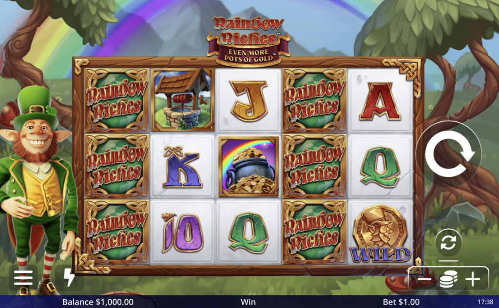 Rainbow Riches Even More Pots of Gold