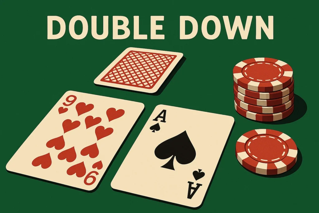Double down blackjack