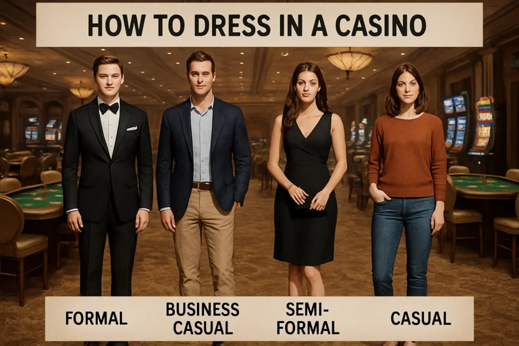 Dress casino outfit