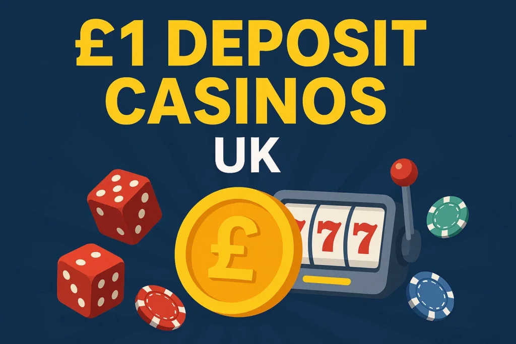 £1 Deposit Casinos UK