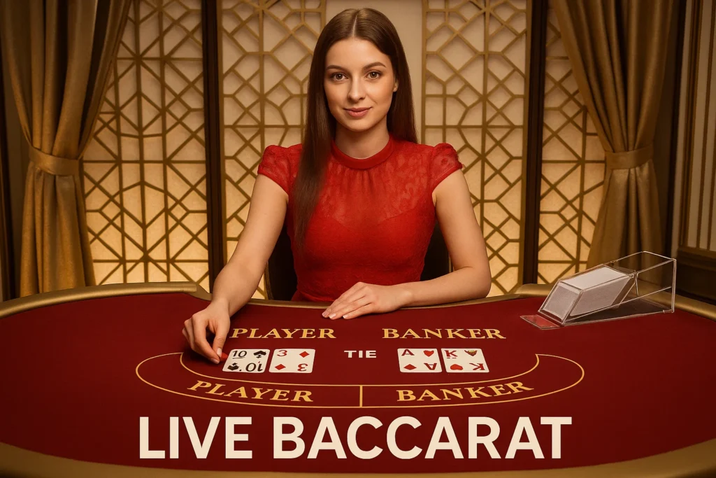 Live baccarat