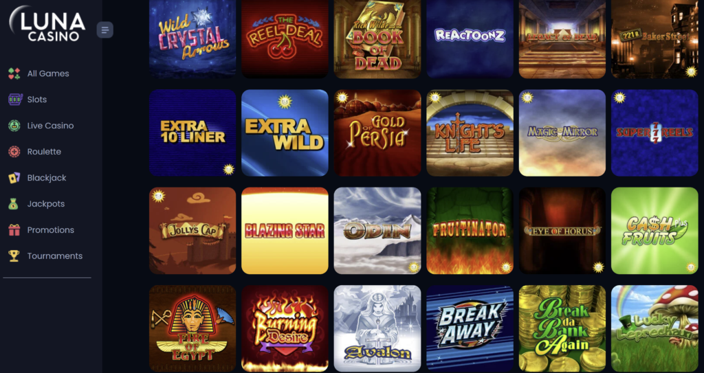 Luna Casino UK