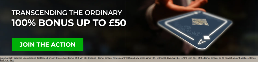 Prime Casino UK bonus