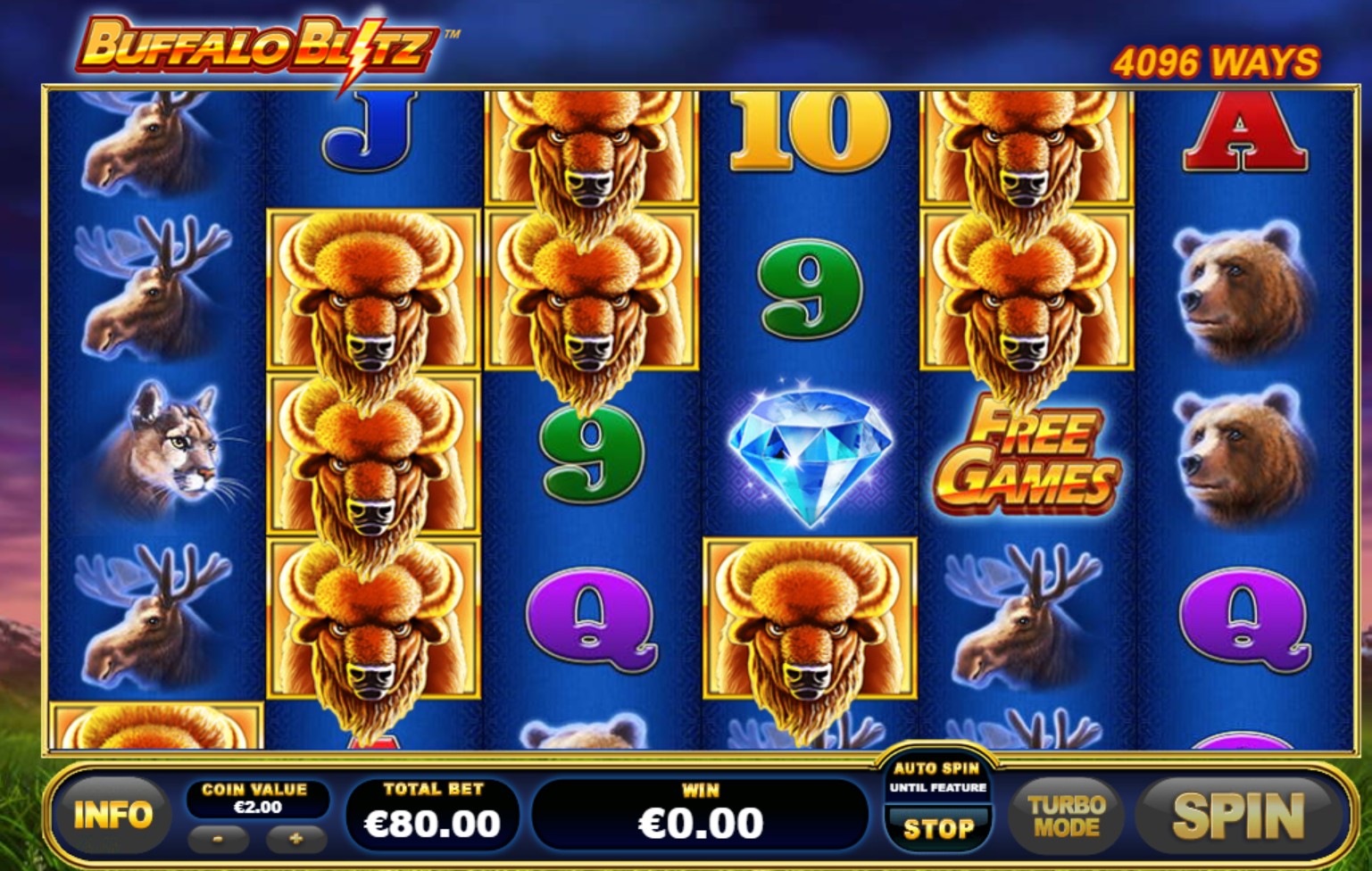 Buffalo Blitz - Playtech slots