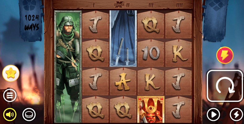 Bushido Ways xNudge slot by Nolimit City