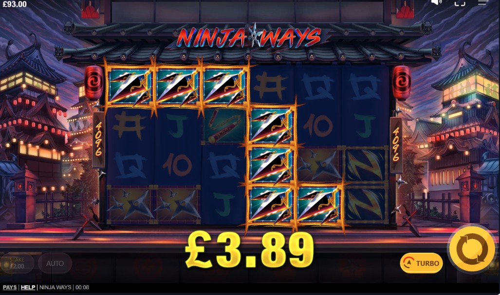 Ninja Ways slot by Red Tiger