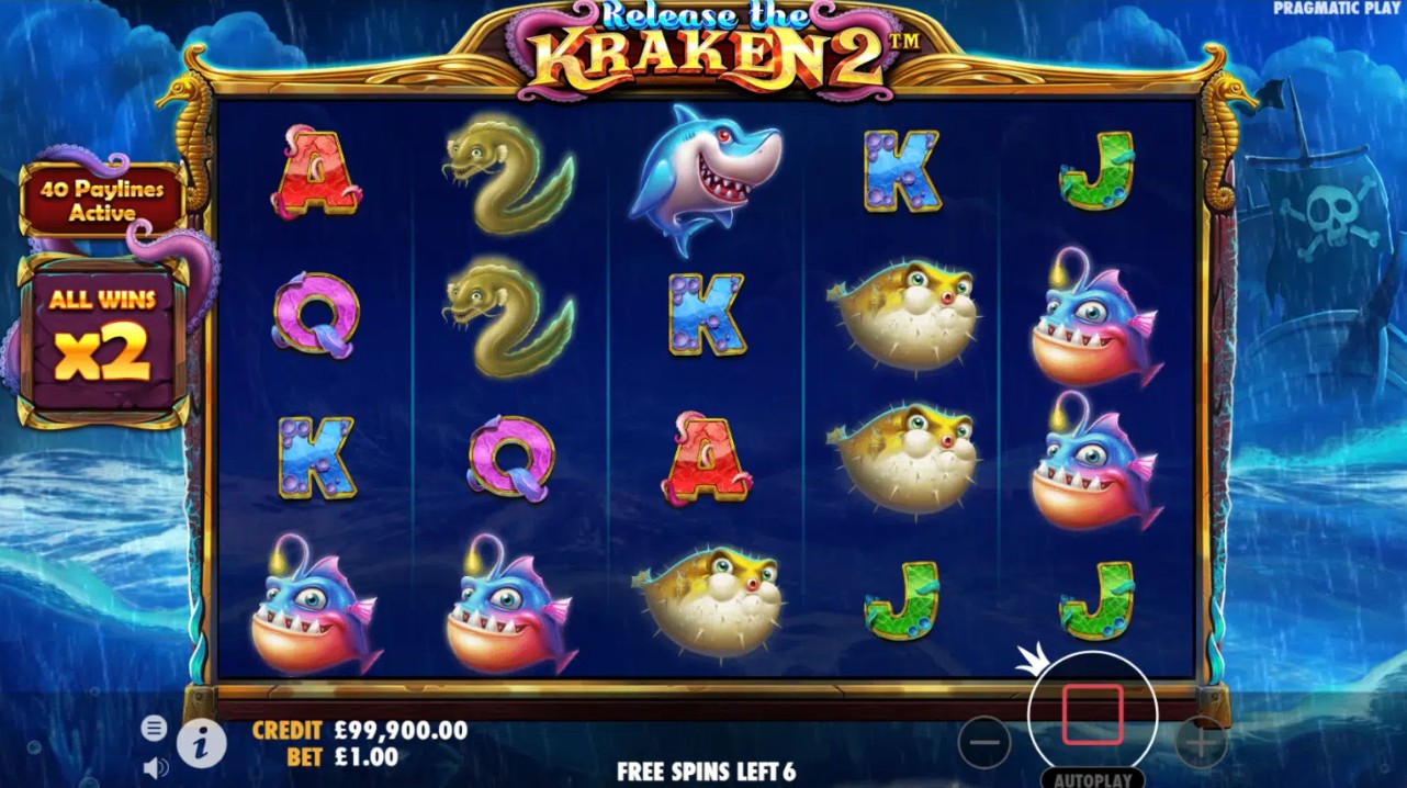 Release the Kraken 2 Slot - Adventure Slots