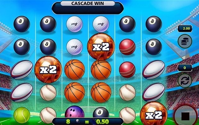 Sports Bonanza Accumul8 multi-sport slot