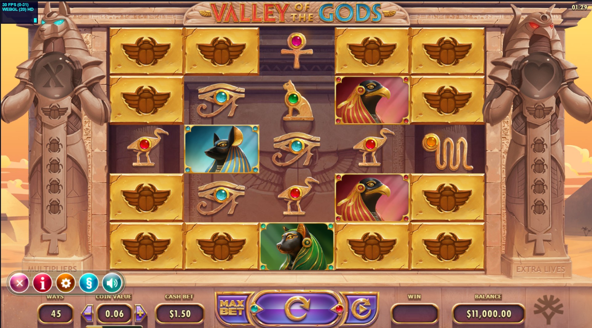 Valley of the Gods - Yggdrasil slot