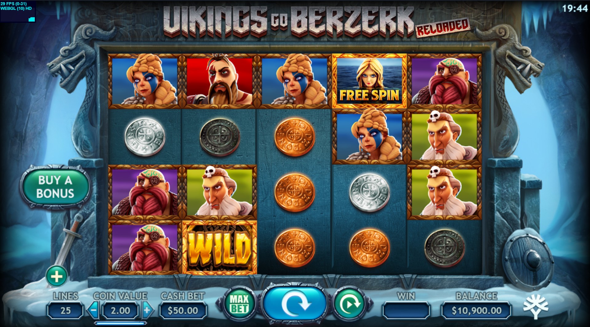 Vikings Go Berzerk Reloaded - Yggdrasil slot