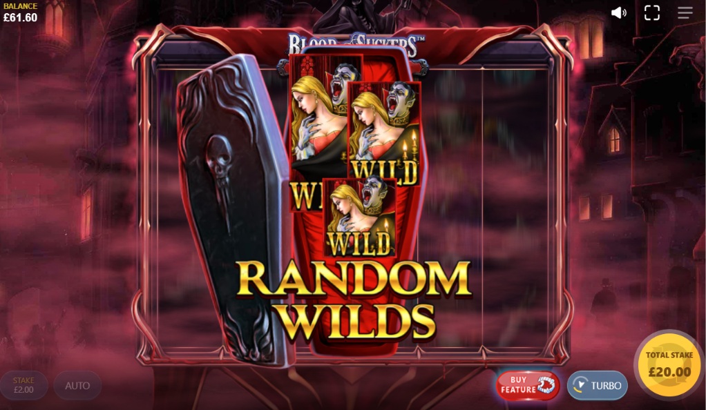 Blood Suckers Megaways vampire slot by Red Tiger