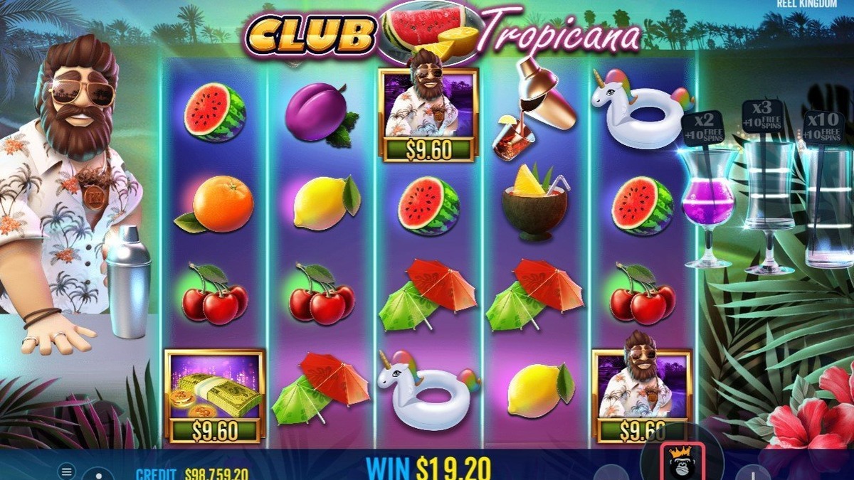 Club Tropicana slot by Reel Kingdom