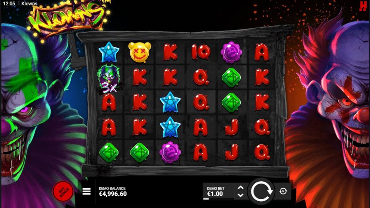 Klowns slot by Hacksaw Gaming