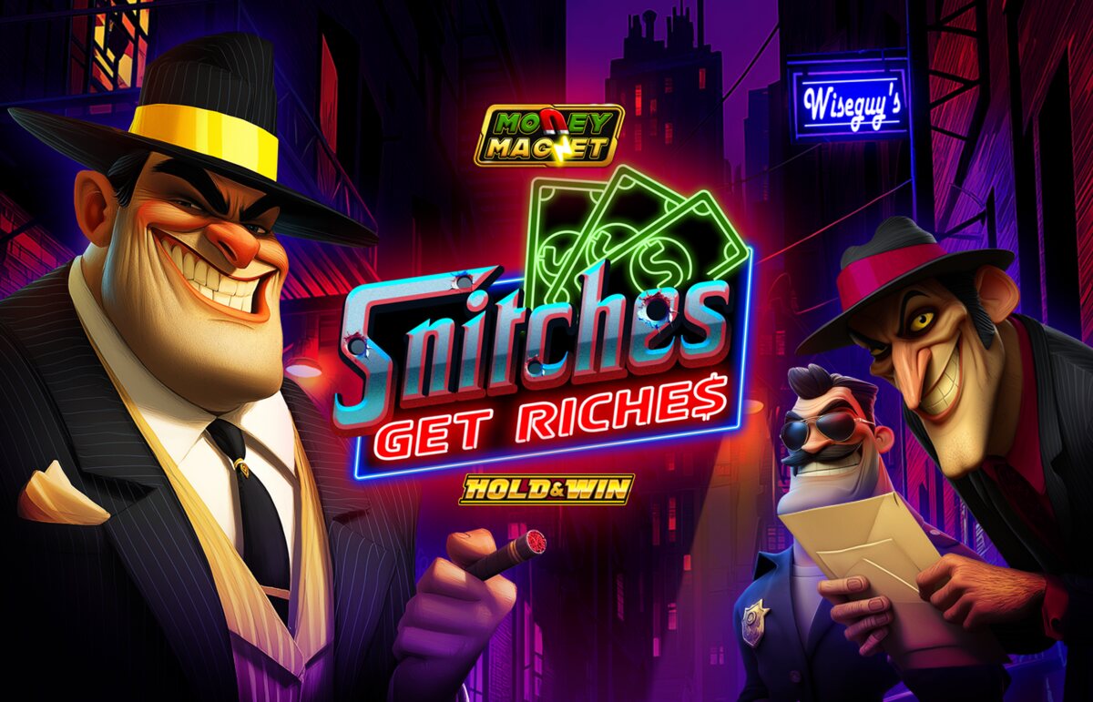 Snitches Get Riches Hold and Win slot by Rival Gaming