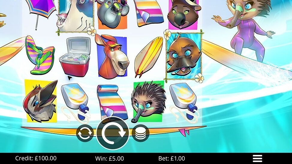 Wacky Waves slot by Eyecon
