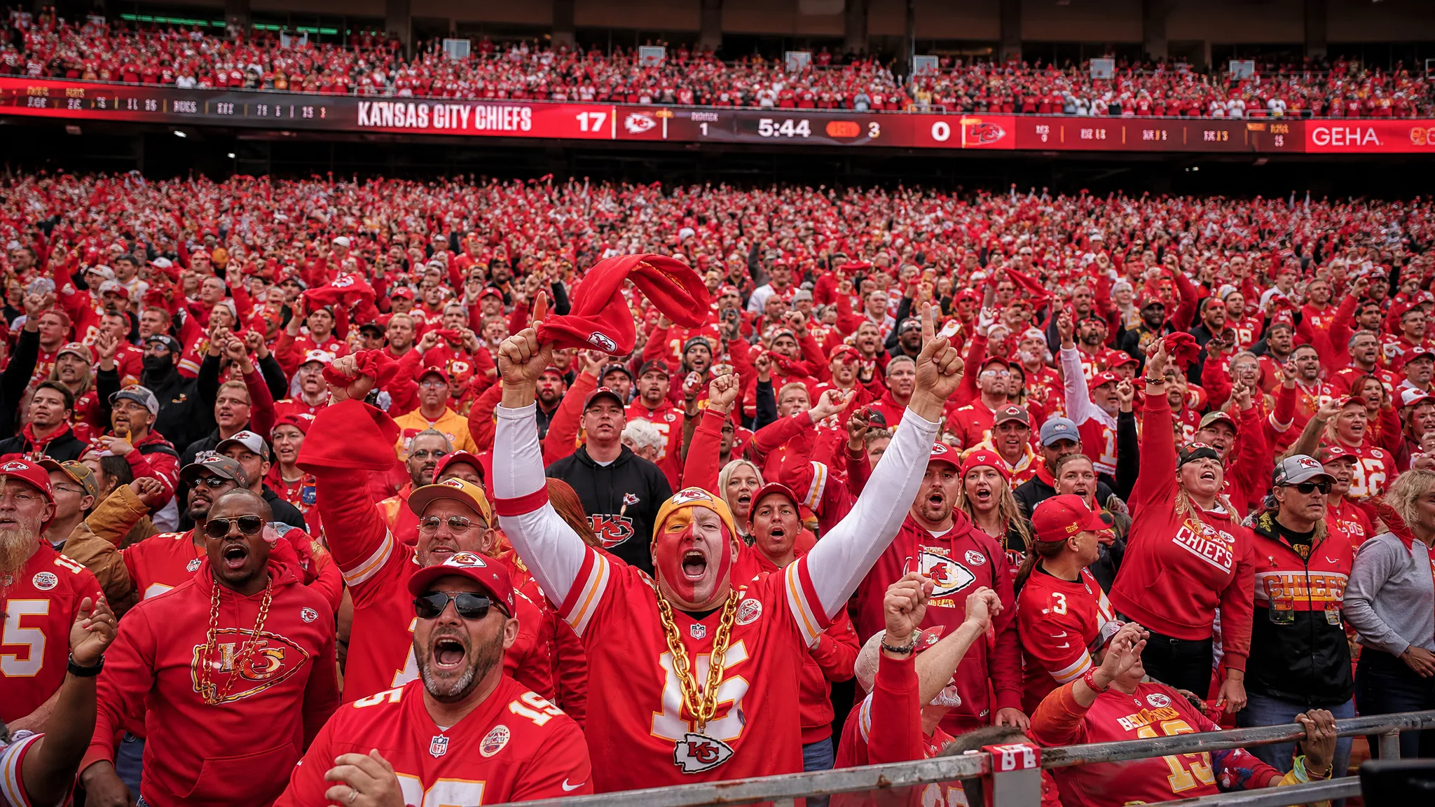 Arrowhead Stadium view 1