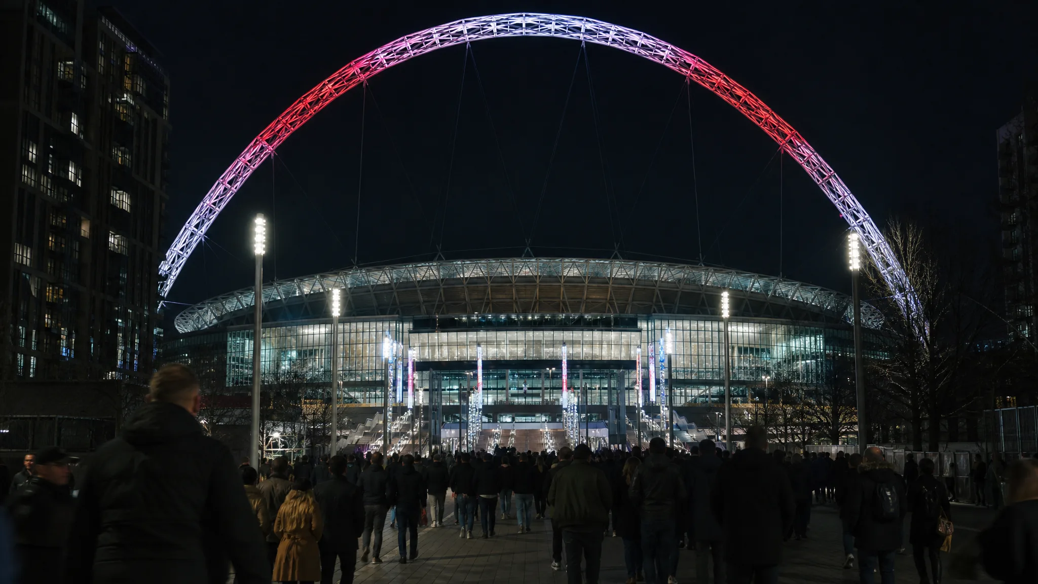 Wembley Stadium view 1